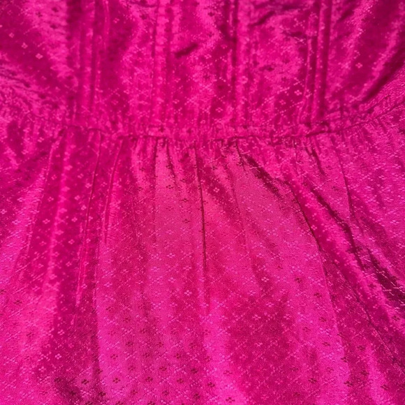 - HOT PINK BAND OF THE FREE MINI CORSET TOP STRAPLESS DRESS WITH POCKETS MEDIUM - Picture 11 of 16